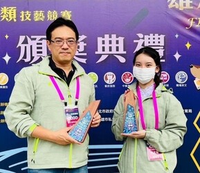 商三甲吳玄慧榮獲112學年度全國商業類技藝競賽-商業簡報優勝圖片