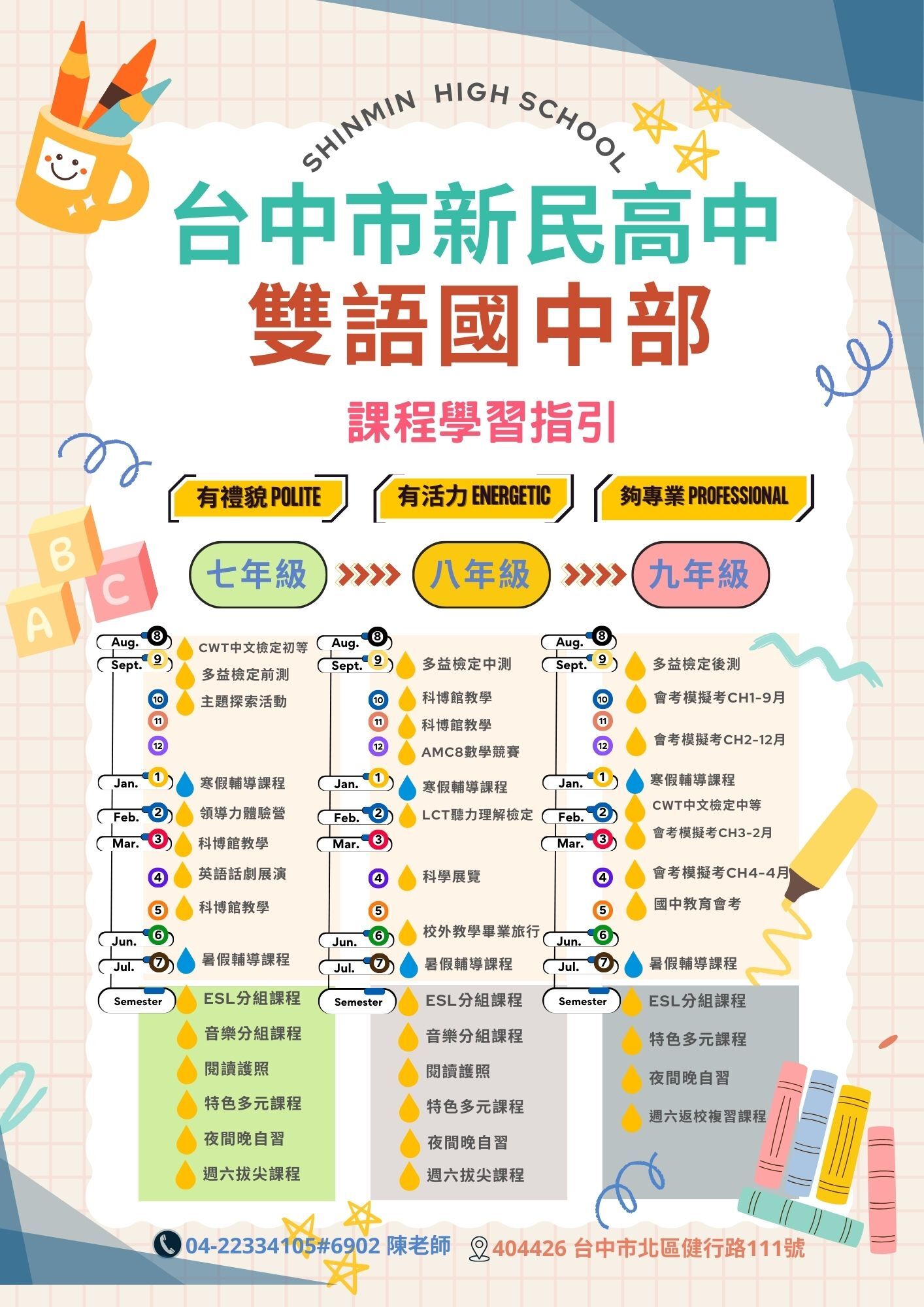 國中部課程指引